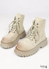 Boho-Thick-soled Distressed Biker Boots